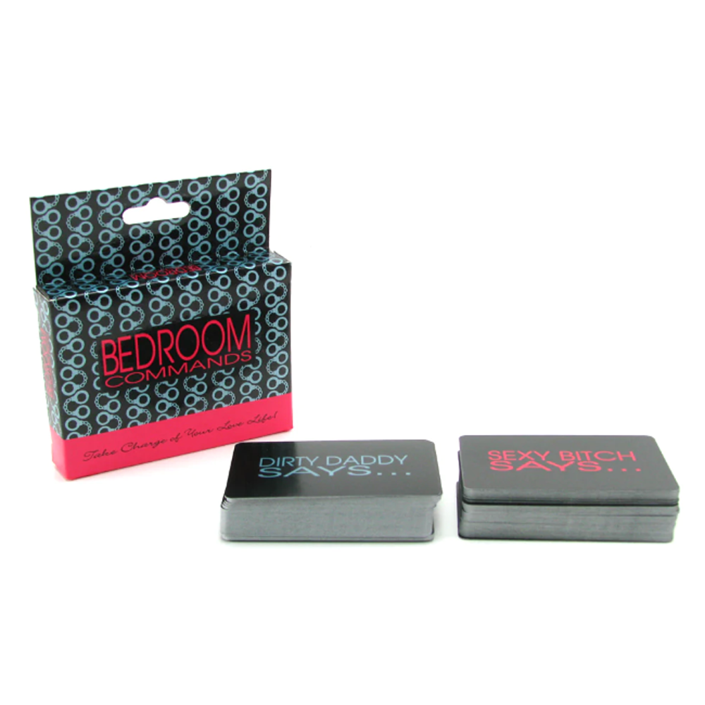Bedroom Commands Card Game Sweet Adult