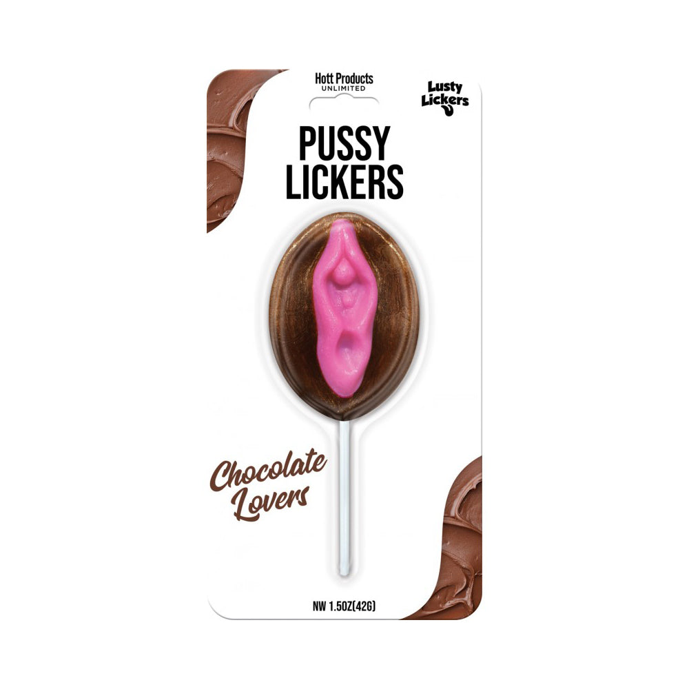 Lusty Lickers Pussy Pop - Chocolate