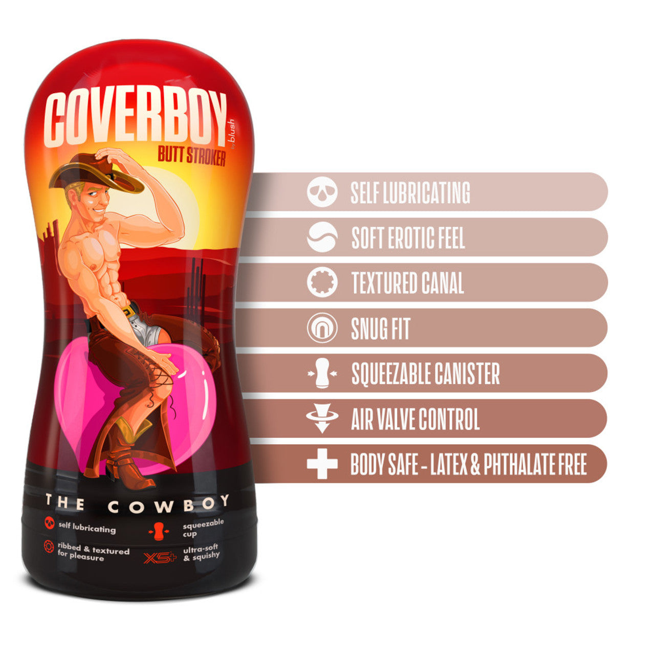 Coverboy Stroker - The Cowboy