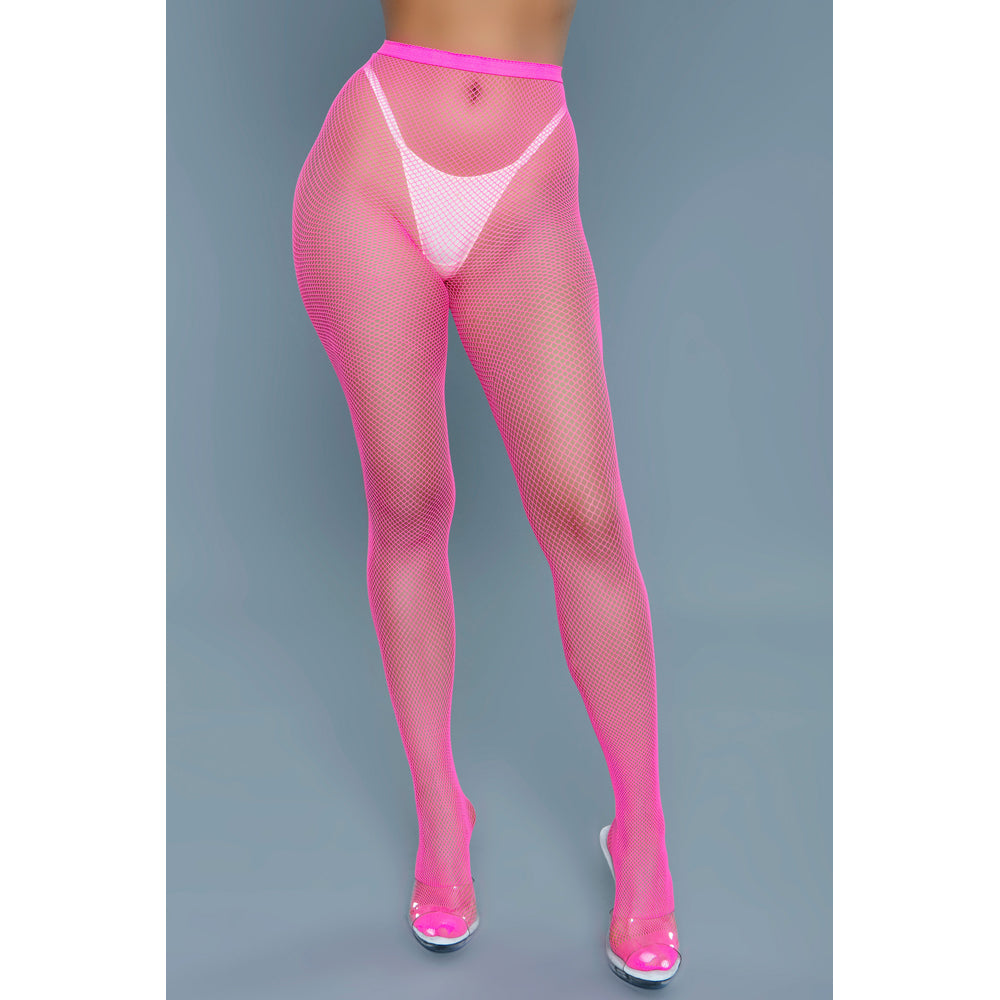 Up All Night Pantyhose - Hot Pink