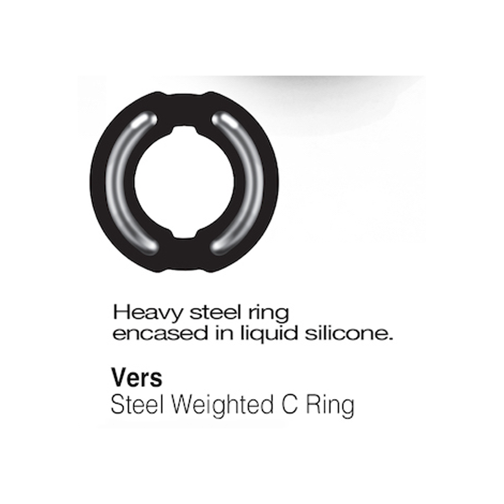 Steel Weighted Liquid Silicone C Ring