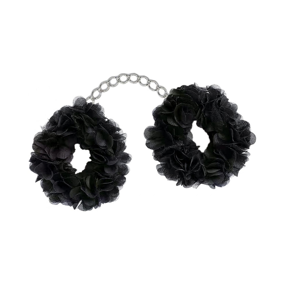 Blossom Luv Cuffs - Black *