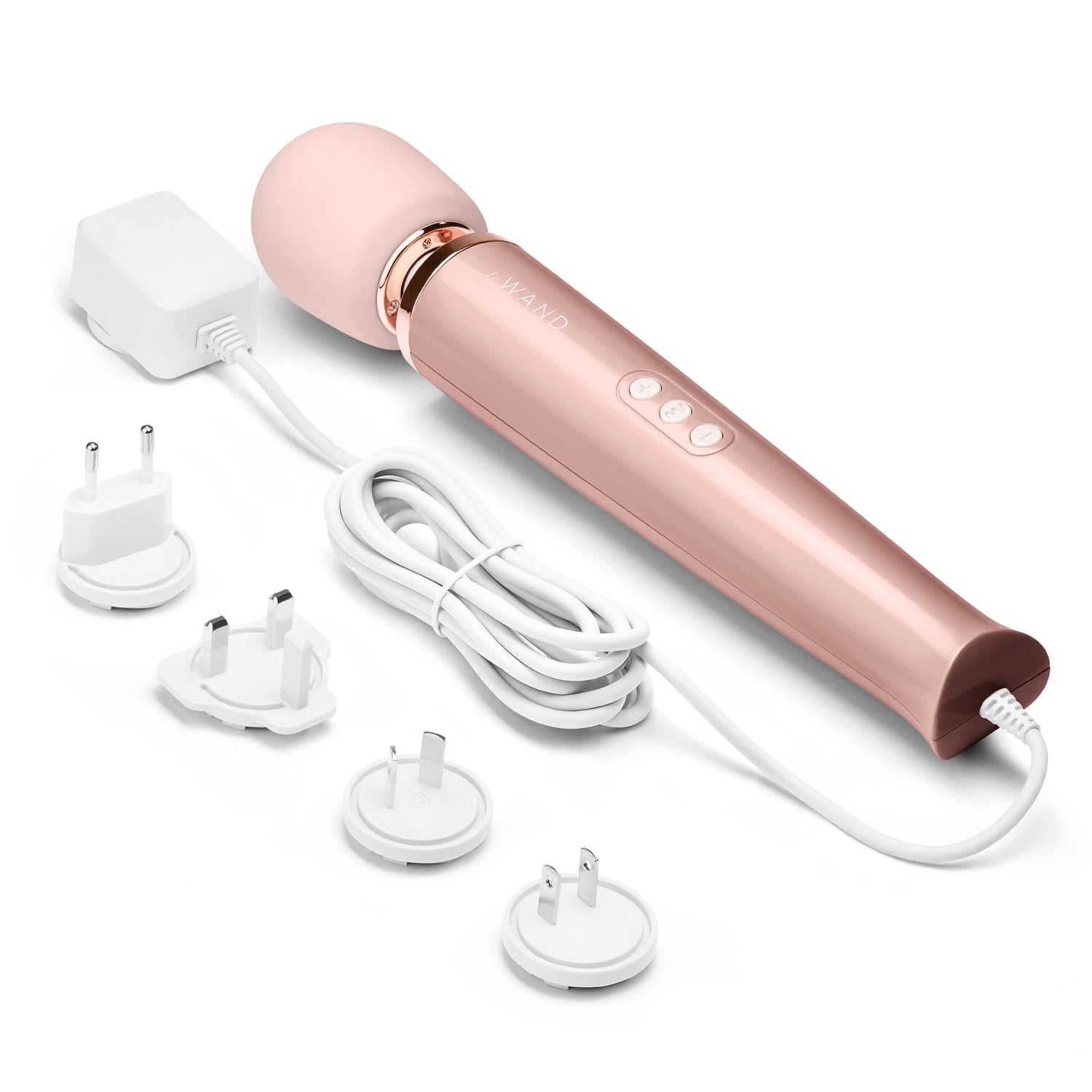 Le Wand Plug-In Massager - Rose Gold