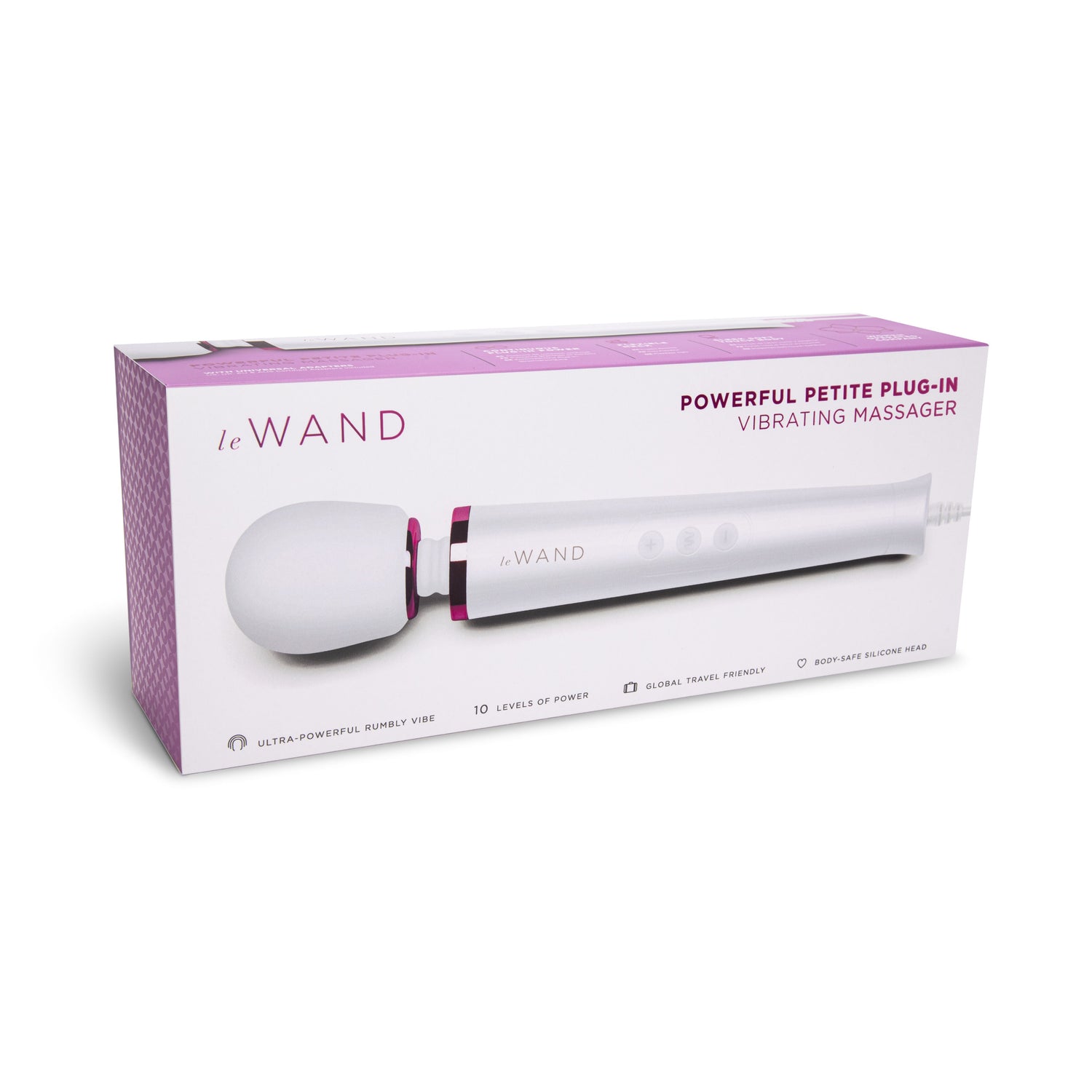 Le Wand Powerful Petite Plug-In - White*