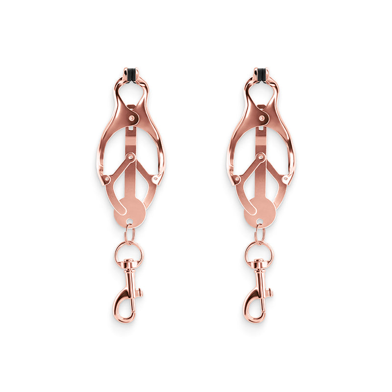 Bound Nipple Clamps - C3 - Rose Gold