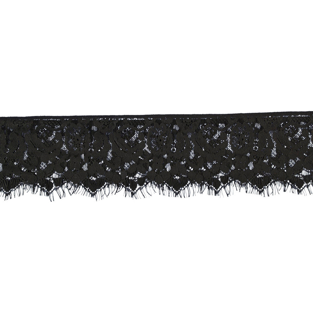Ouch! Mystère Lace Mask - Black