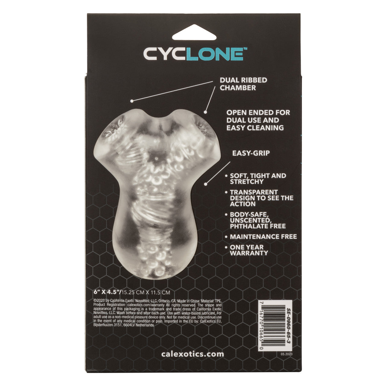 Cyclone Dual Chamber Frotting Stroker