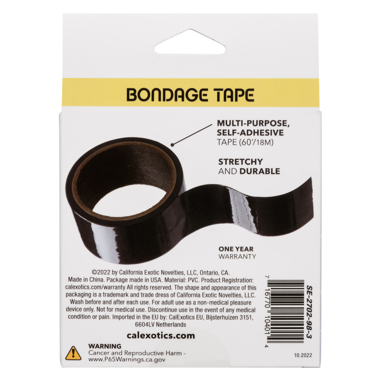 Boundless Bondage Tape 60' – Black