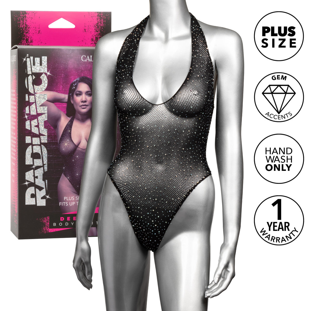 Radiance™ Deep V Body Suit - Plus