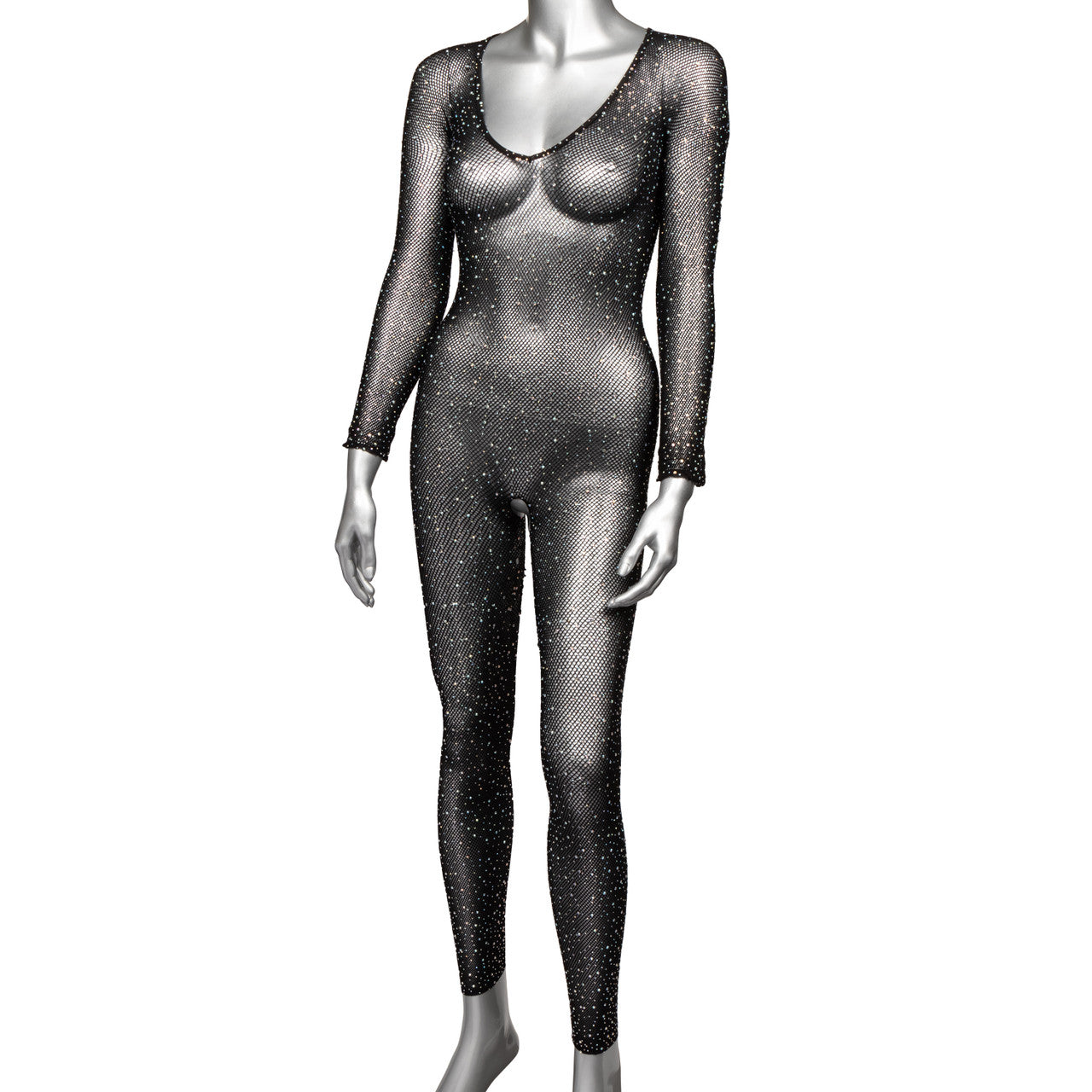 Radiance Crotchless Full Body Suit -Plus