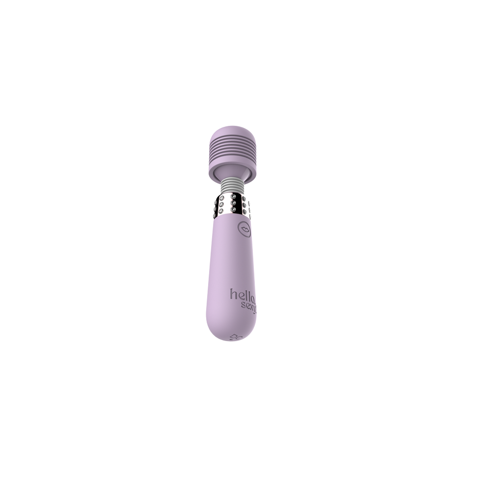 Hello Sexy Bling Bling Mini Wand - Lilac