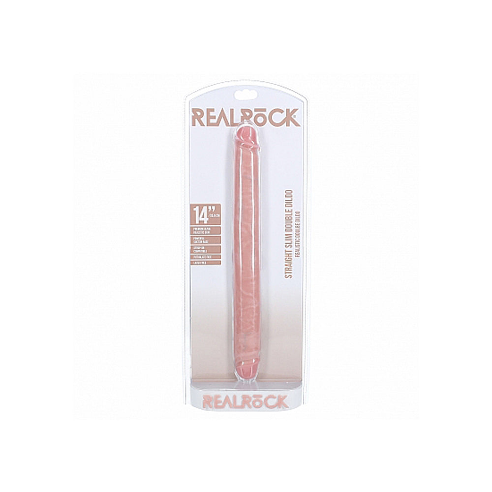 RealRock Slim Double Ended Realistic 14"