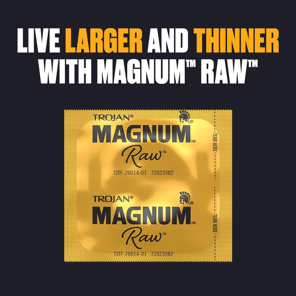 Trojan Magnum Raw - 3pk