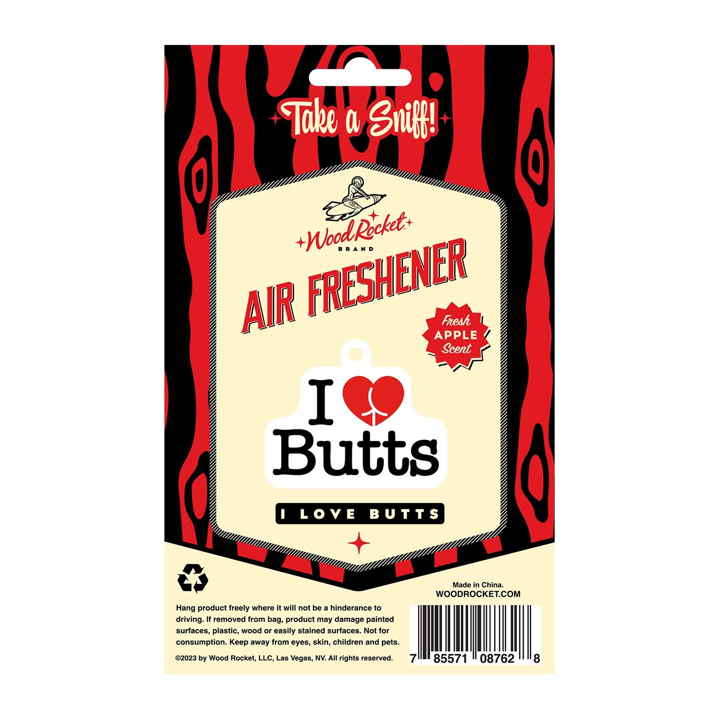 I Love Butts Air Freshner