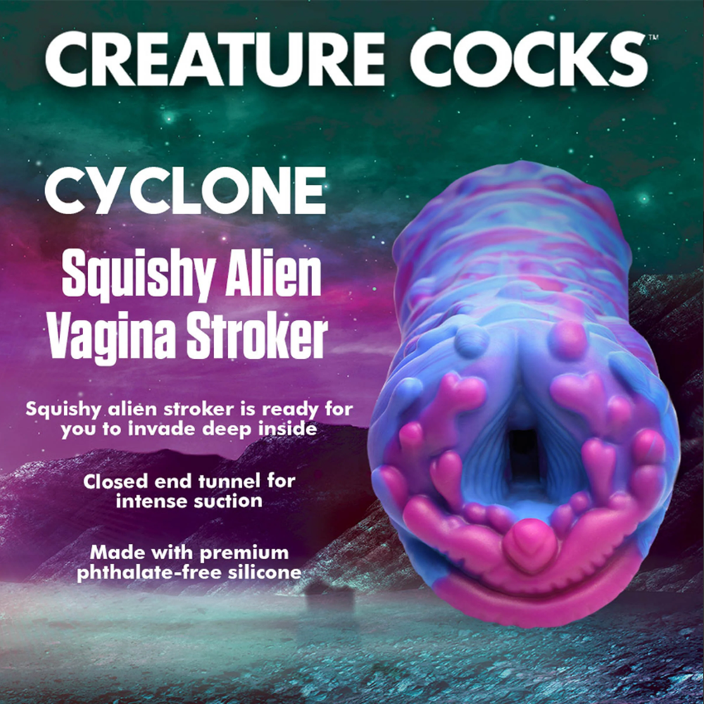 Cyclone - Squishy Silicone Alien Vagina