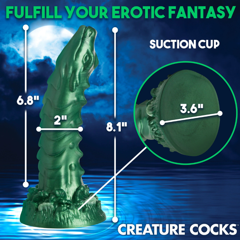 Cockness Monster Lake Creature Silicone