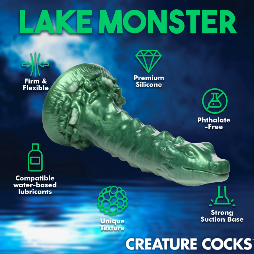 Cockness Monster Lake Creature Silicone