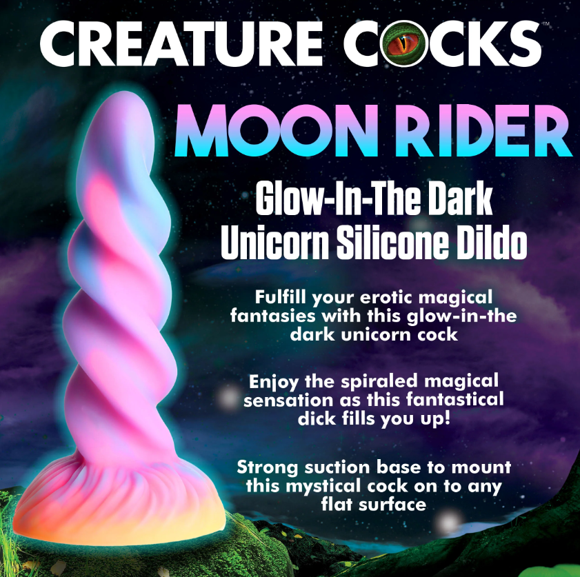 Moon Rider Glow-InThe-Dark Unicorn Dildo