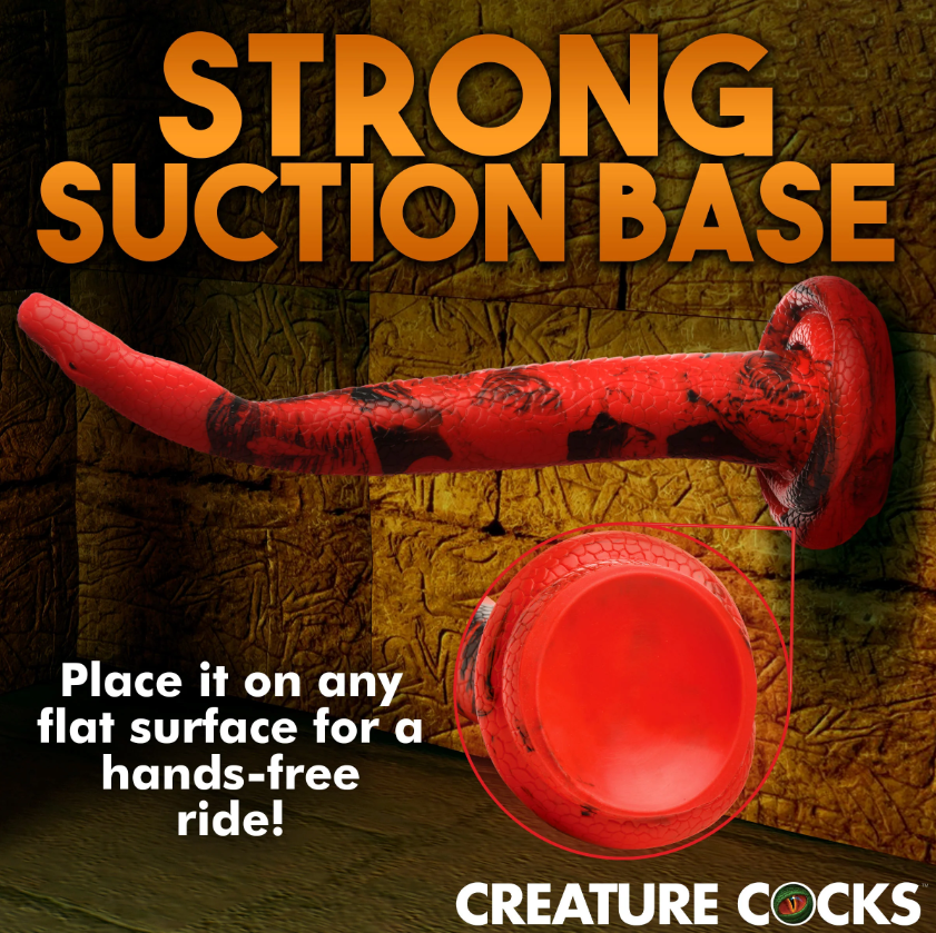 King Cobra - Large 14" Silicone Dong