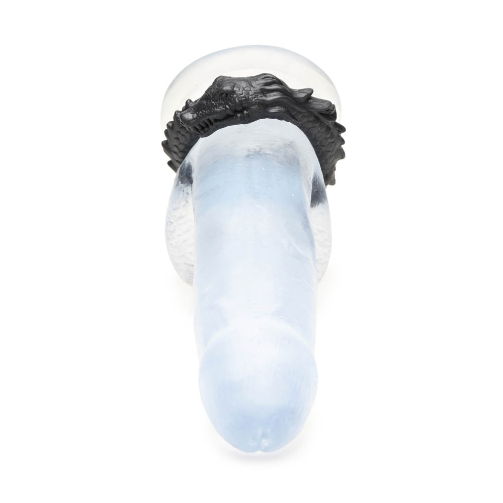 Black Caiman Silicone Cock Ring