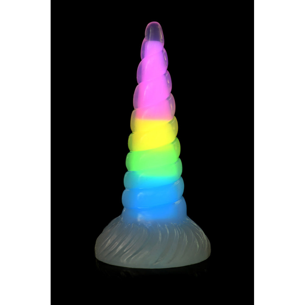 Uni-Glow Glow-In-Dark Rainbow Silicone