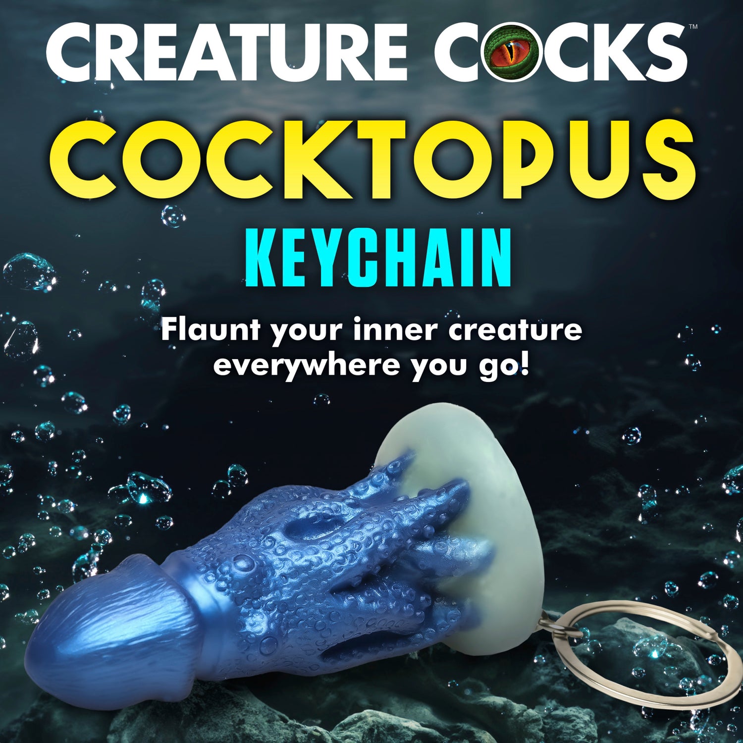 Cocktopus Keychain