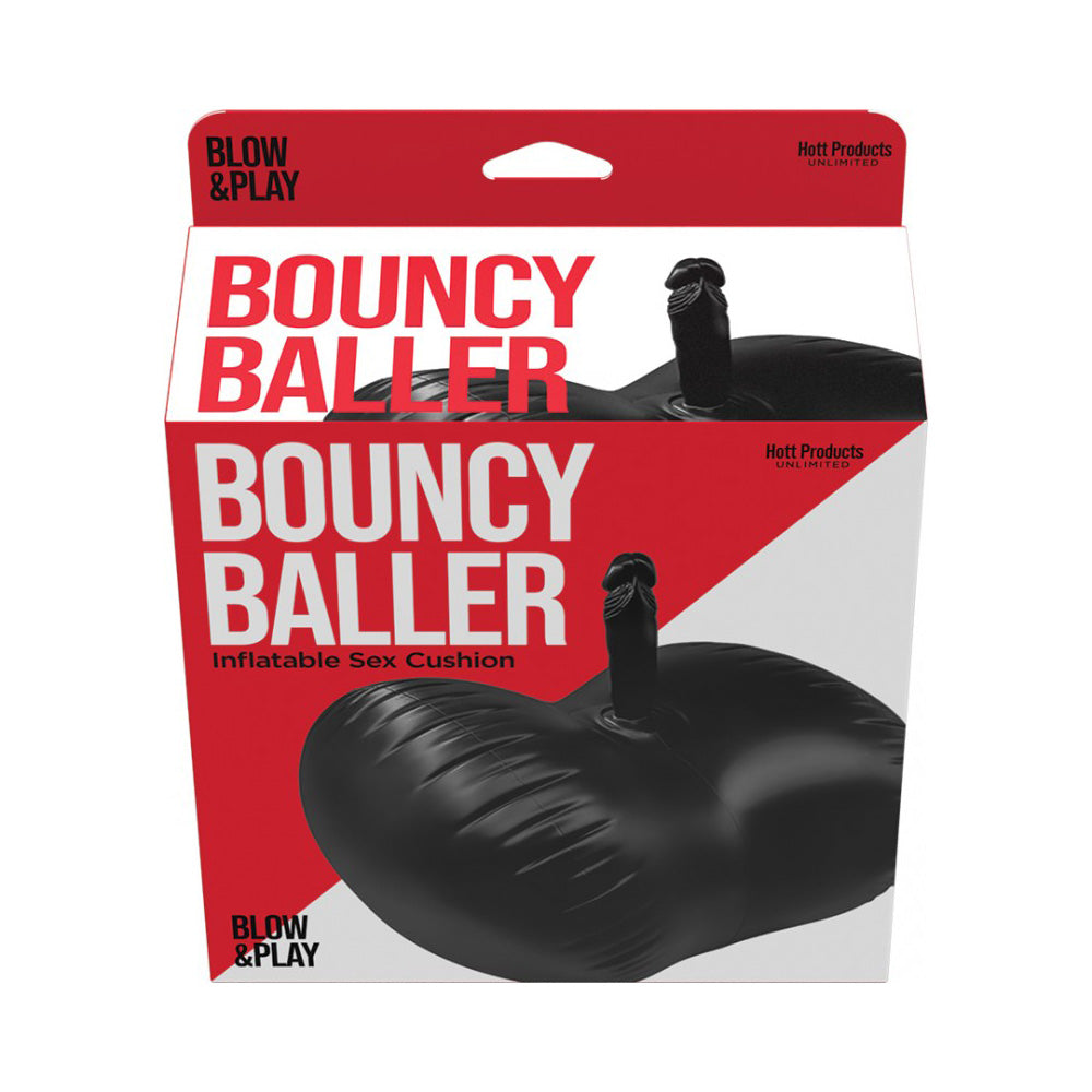 Bouncy Baller Inflatable Dildo