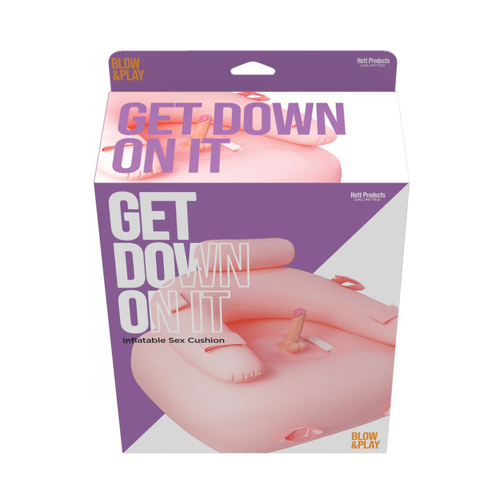 Get Down On It Inflatable Vibrating Dild