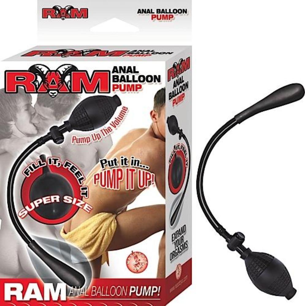 RAM Anal Balloon Pump - Black