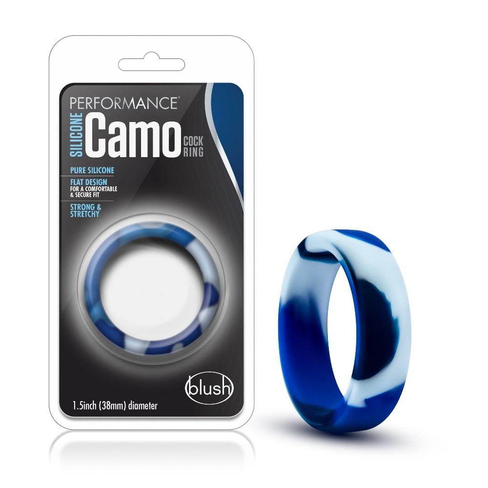 Performance Silic Camo C Ring -Blue Camo