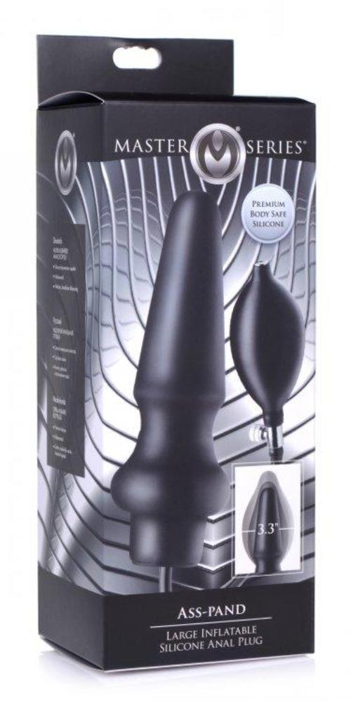 Ass-Pand Large Inflatable Silicone Plug