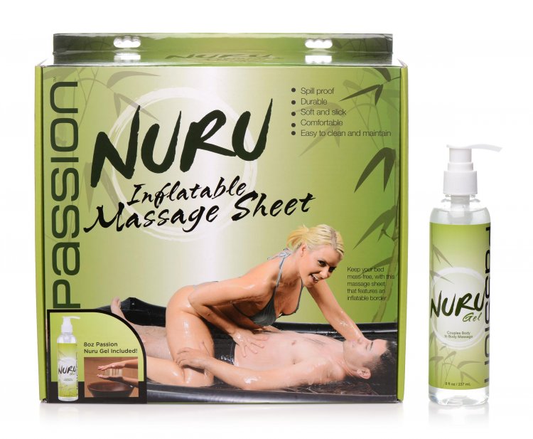 Nuru Inflatable Massage Sheet & Gel Kit*