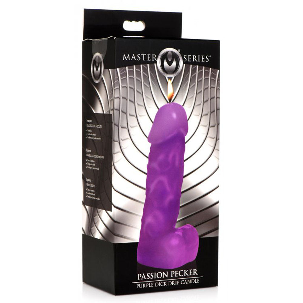 Dark Pecker Drip Candle - Purple *