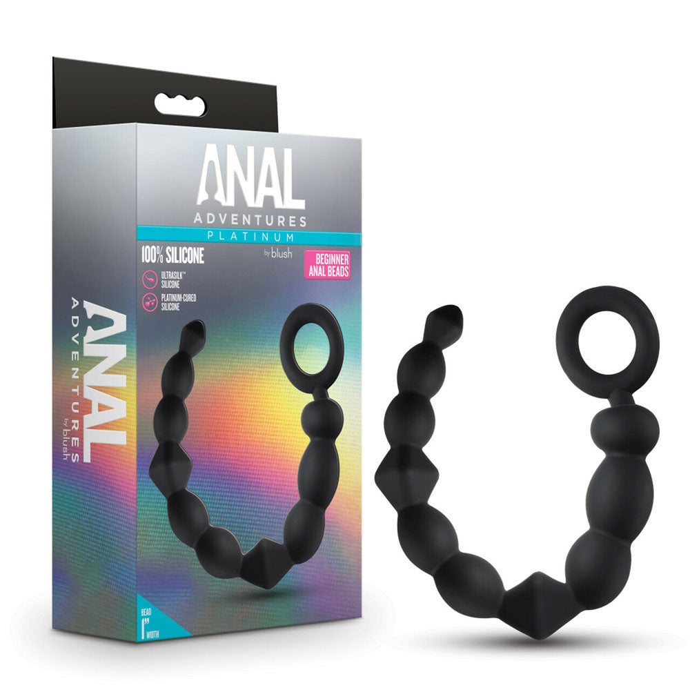Anal Adventures -Silicone Beginner Beads