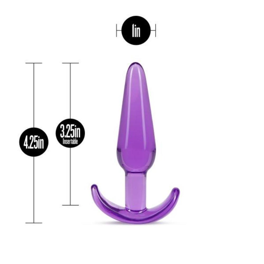 B Yours Slim Anal Plug - Purple