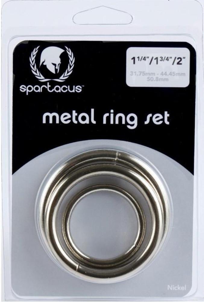 Metal Ring Set - 3 pc 1.25/1.75/2"