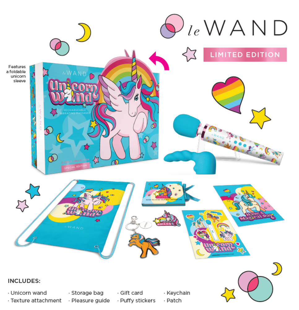 Le Wand Unicorn Limited Edition Set 8pc*