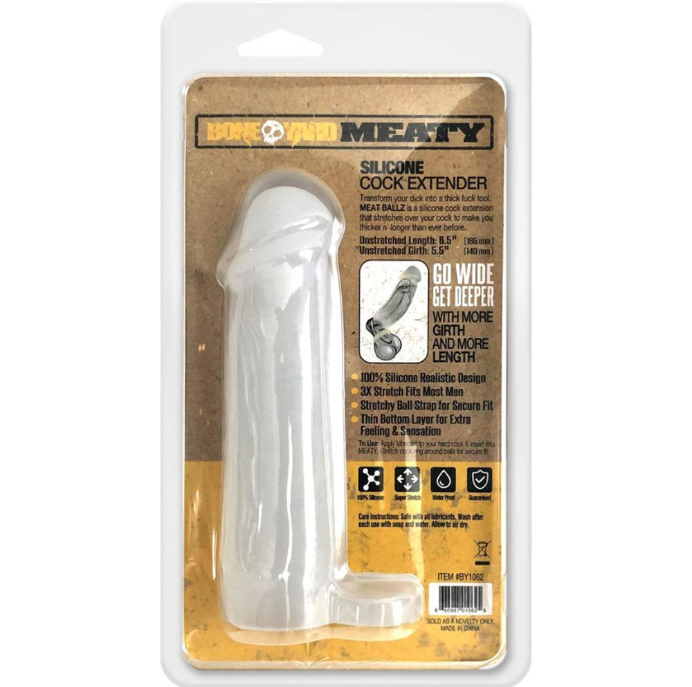 Meaty Cock Extender - Clear