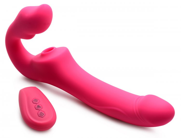 Mighty Licker Licking/Vibrating Straples