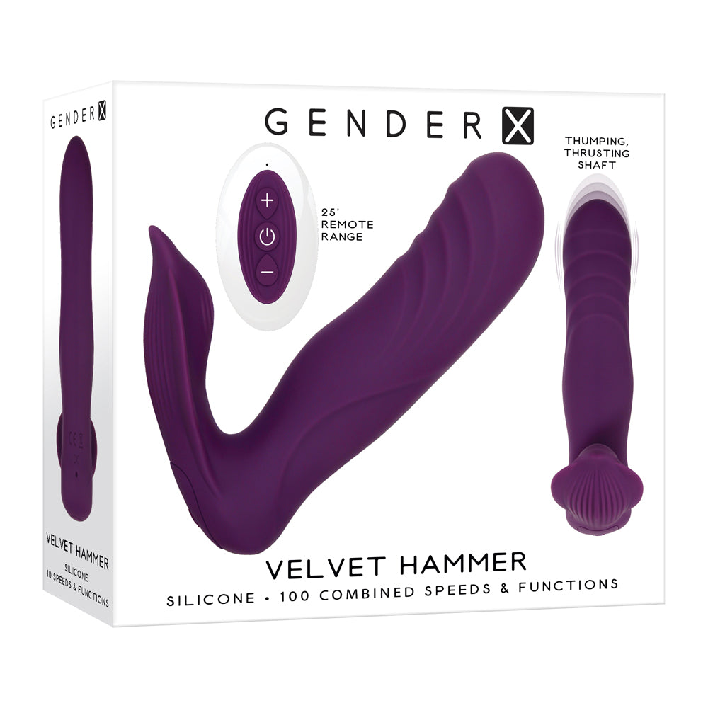 Gender-X  Velvet Hammer Thrusting w R/C