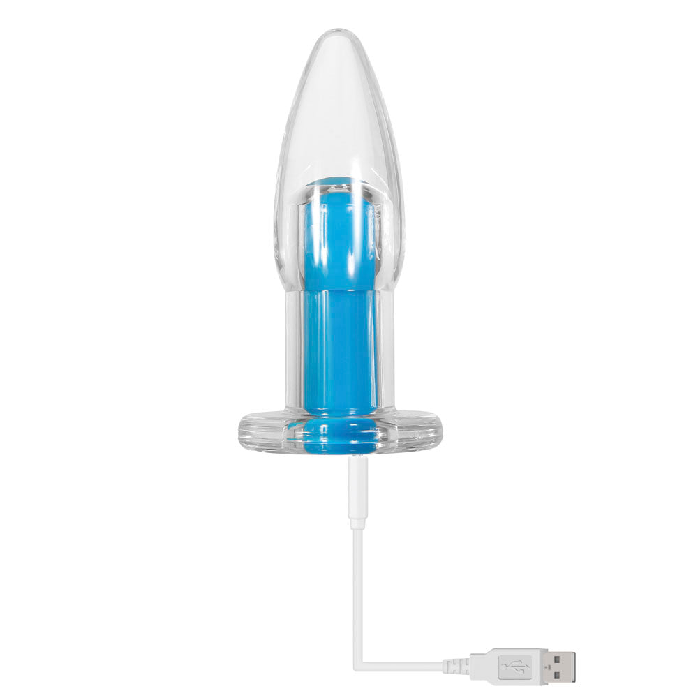 Gender-X  Electric Blue Vibrating Plug *