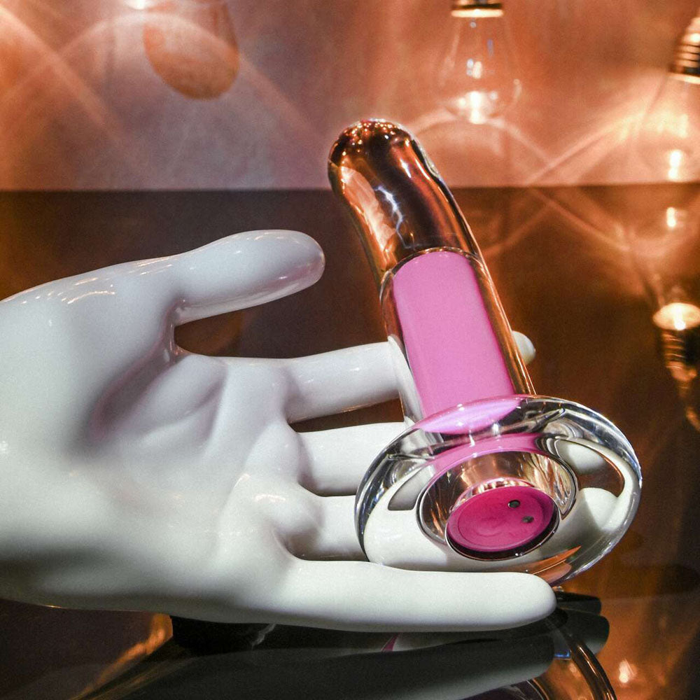 Gender-X  Pink Paradise Vibrating Plug *