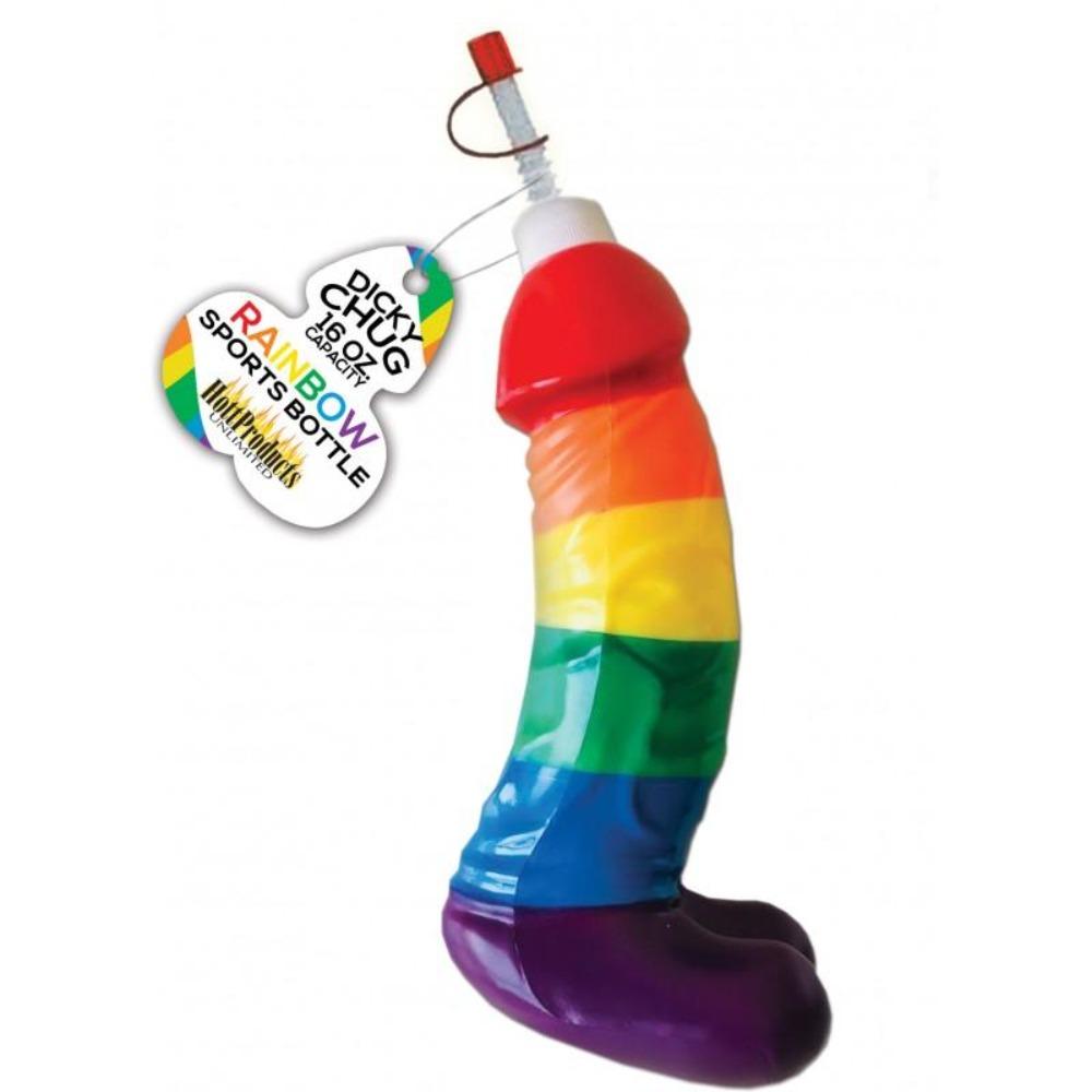 Dicky Chug Sports Bottle - Rainbow