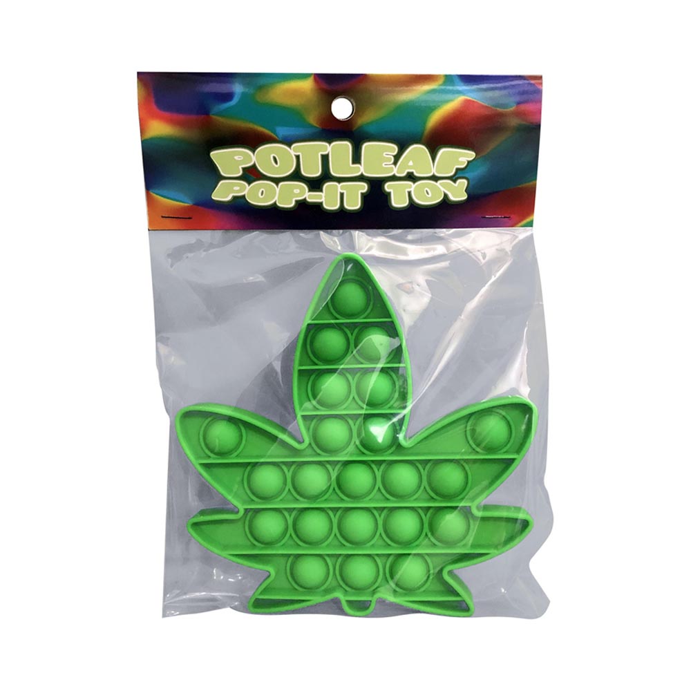 Pot Leaf Pop-It Fidget Toy
