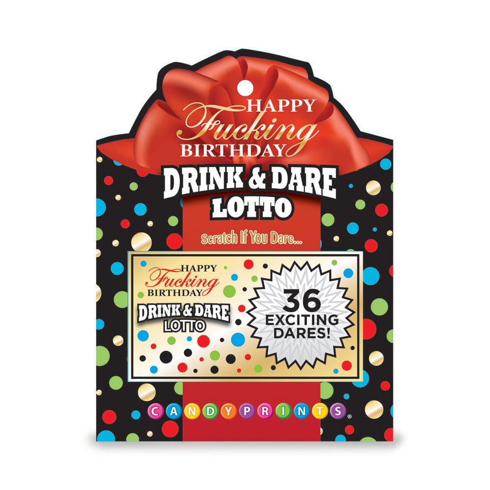 Happy Fucking Birthday Lotto 36pc