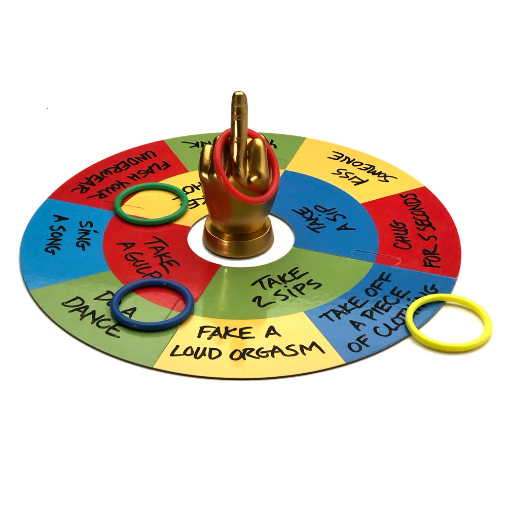 Let's Get F'd Up Ring Toss Game