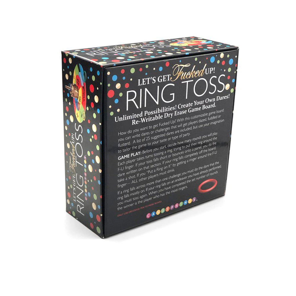 Let's Get F'd Up Ring Toss Game