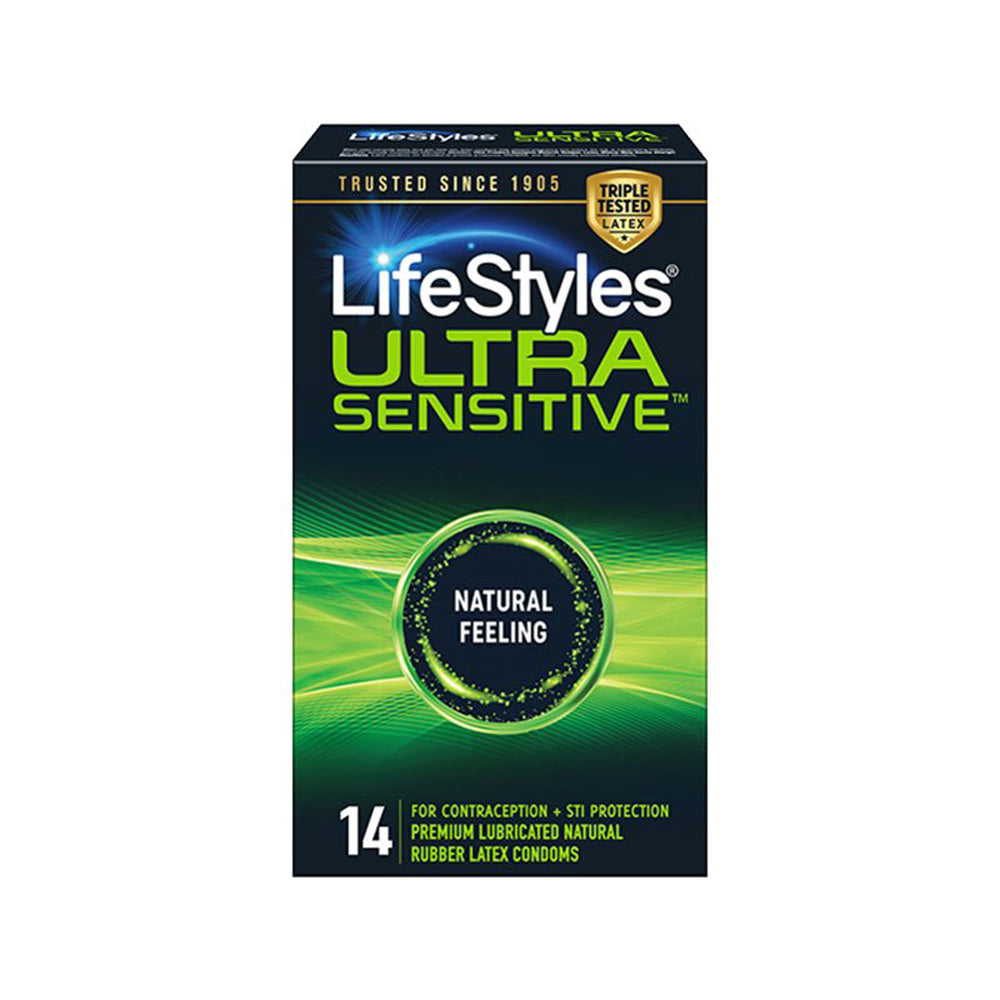 Lifestyles Ultra Sensitive Condoms 14pk