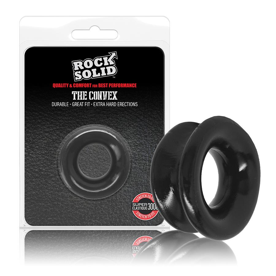 Rock Solid Convex C Ring Black *