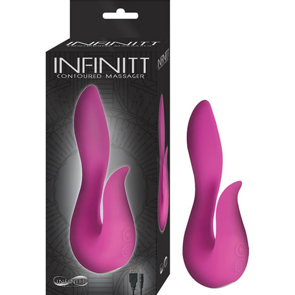 Infinitt Contoured Massager - Pink *